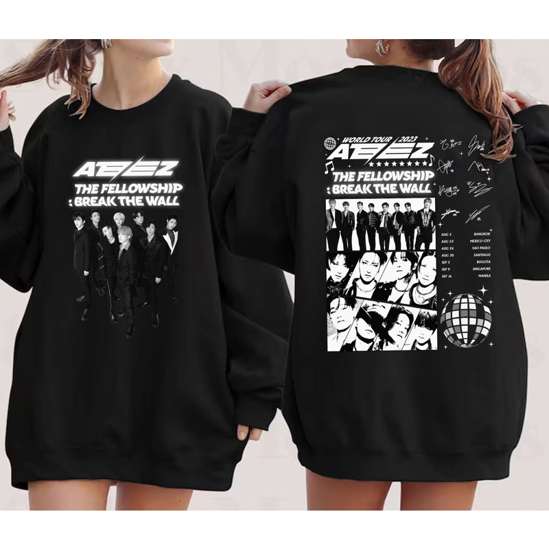 ATEEZ World Tour The Fellowship : Break the Wall In Asia Sweatshirt