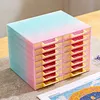 16Pcs Rhinestone Tray Storage Rack Set Large Capacity Diamond Painting Storage Tray Stackable Drilling Disc Rack for DIY Crafts Rhinestones Sorting Trays