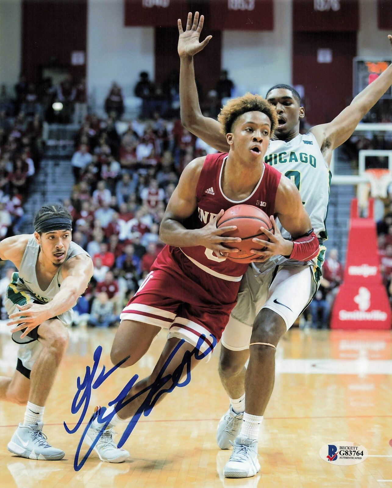 Romeo Langford signed 8x10 Photo Poster painting BAS Beckett Indiana Hoosiers Autographed