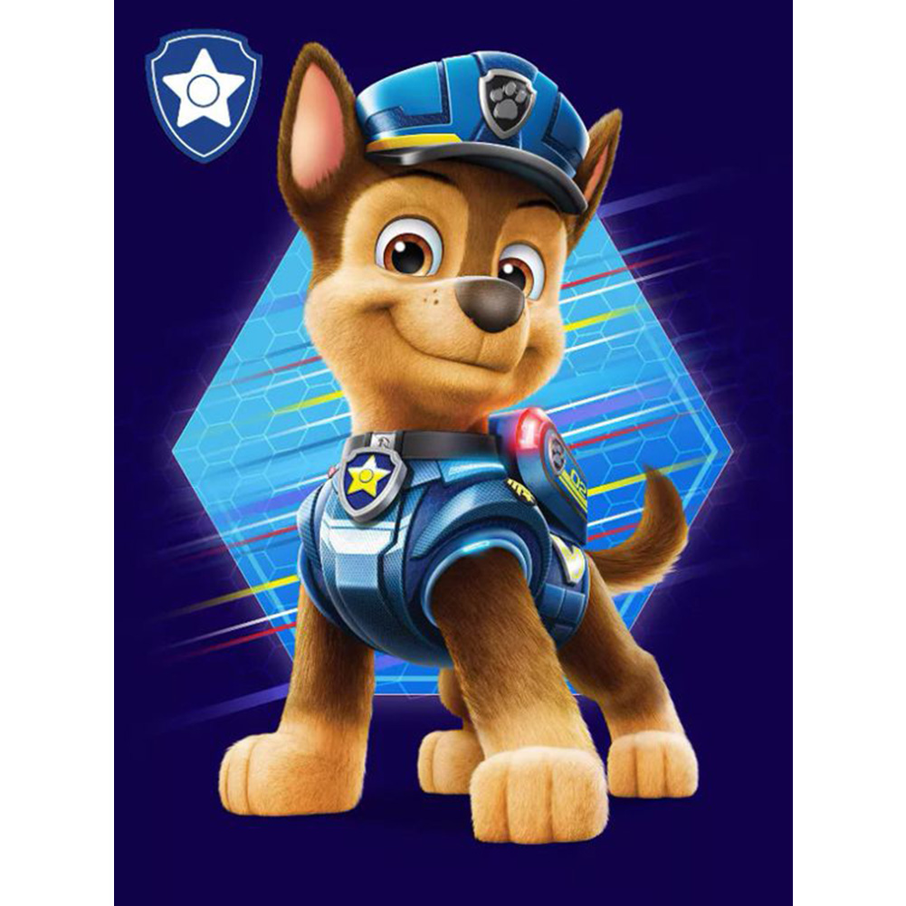

Paw Patrol Chase - Round Drill Diamond Painting - 30*40CM, 501 Original