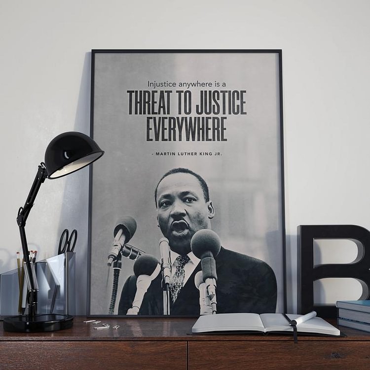 Martin Luther King Jr Canvas Wall Art