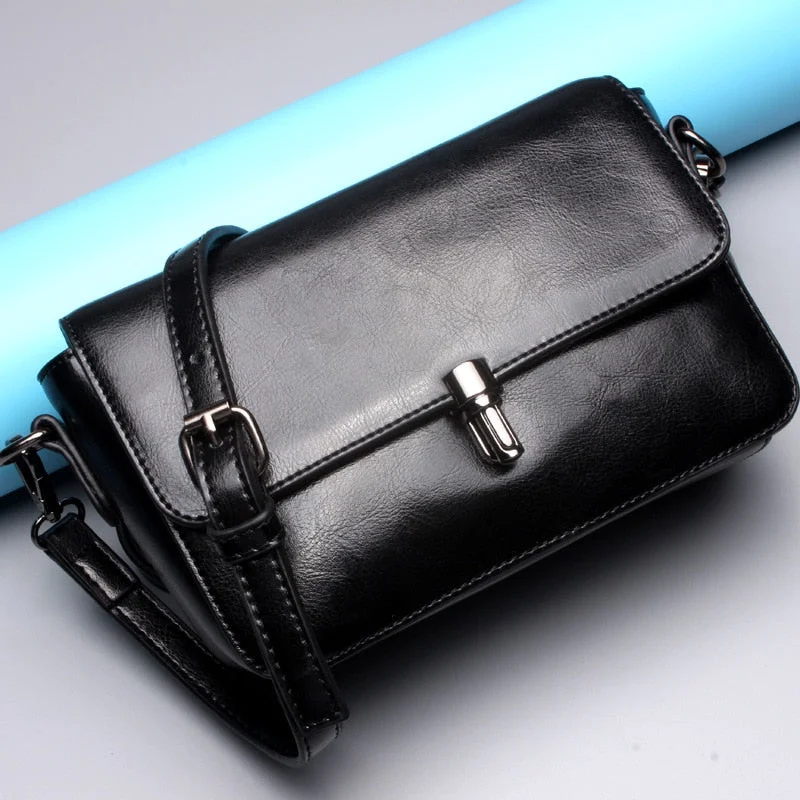 2018 Lovely Girl Cowhide Small Crossbody Bag Women Messenger Bags Genuine Leather Lady Bag Famous Brand top sale Shoulder Bag