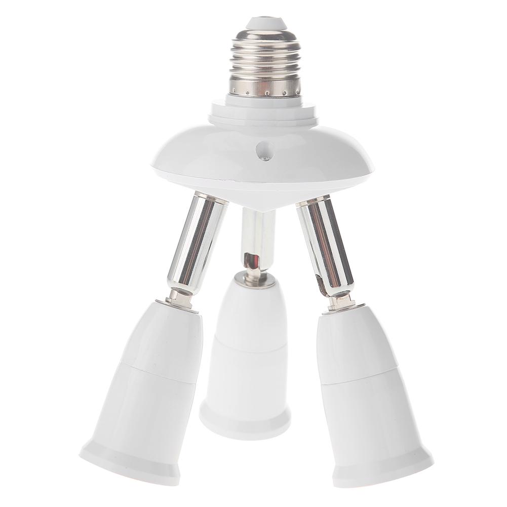 

Adjustable E27 Splitter 3/4/5 Heads Lamp Base Adapter Bulb Holder Socket, 501 Original