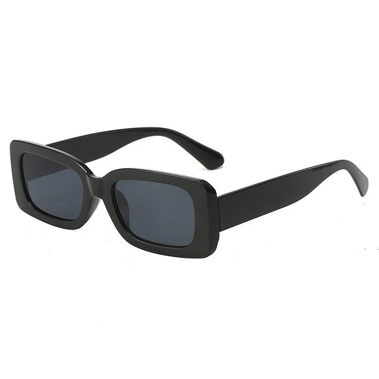 Summer Simple Square-Frame Lightweight Sunglasses