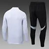 Joyfball 2025/2026 Real Madrid Half-Pull Training Suit White Football Shirt 1:1 Thai Quality
