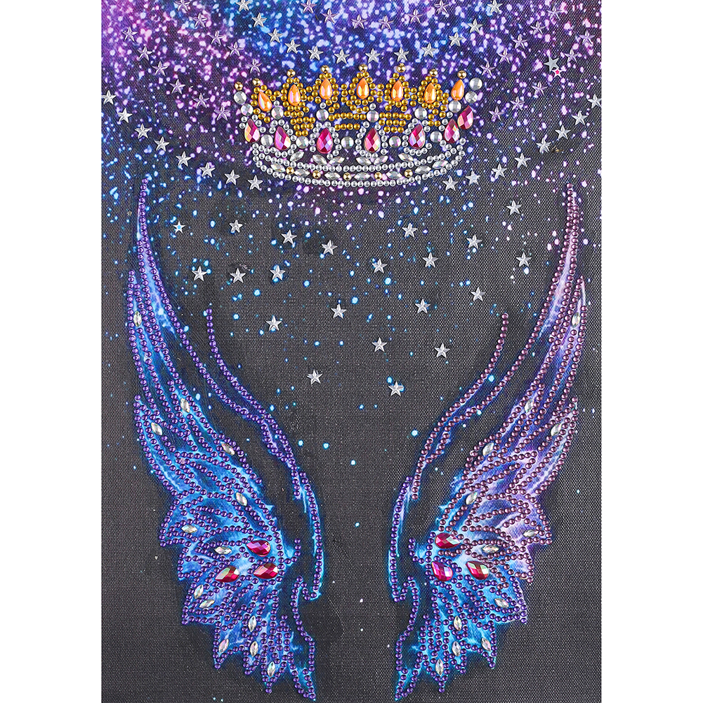 

Angel Wing - Special Shaped Diamond Painting - 30*40CM, 501 Original