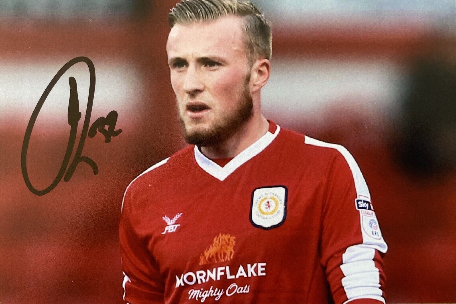 George Cooper Genuine Hand Signed Crewe Alexandra 6X4 Photo Poster painting