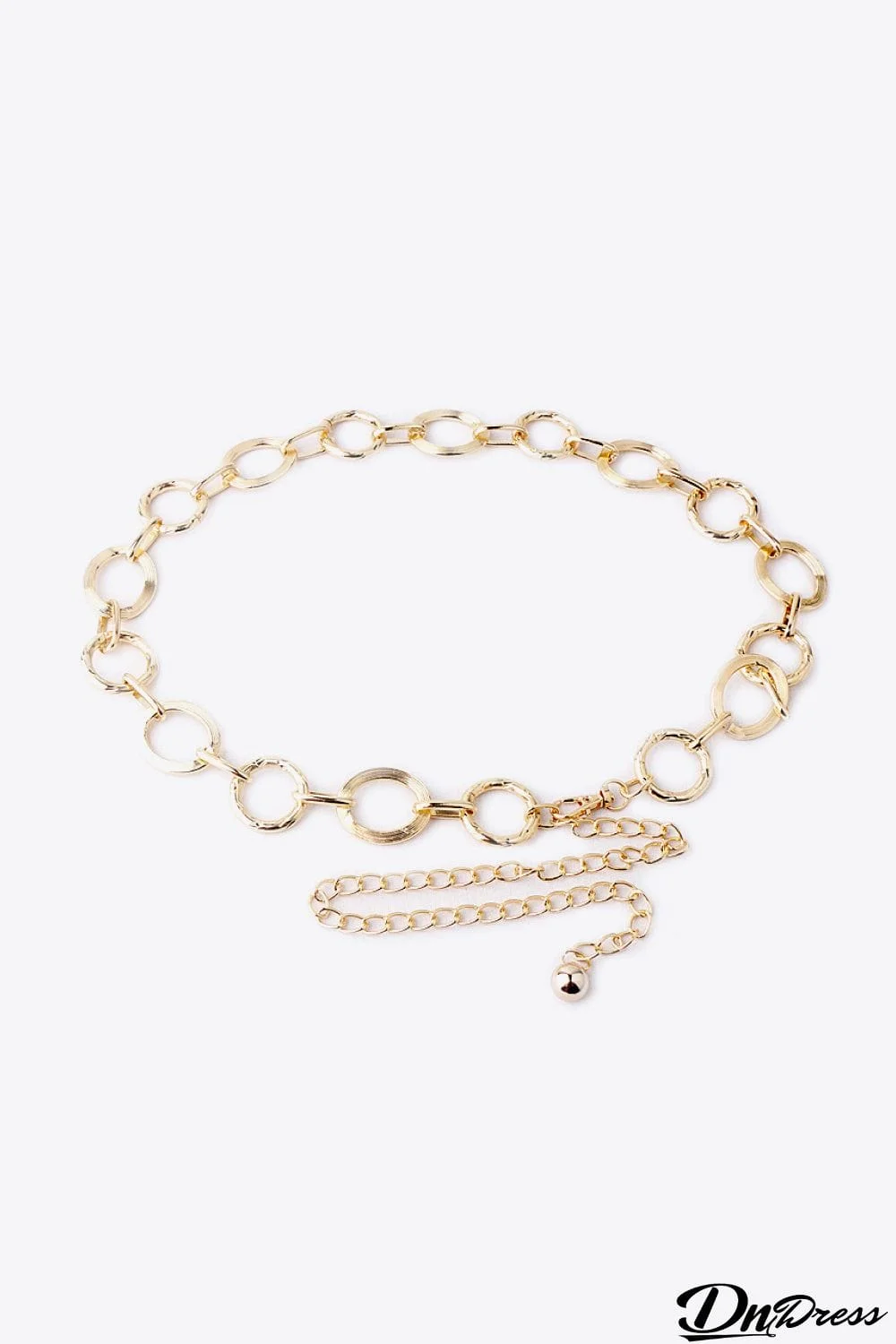 Aluminum Alloy Circle Chain Belt