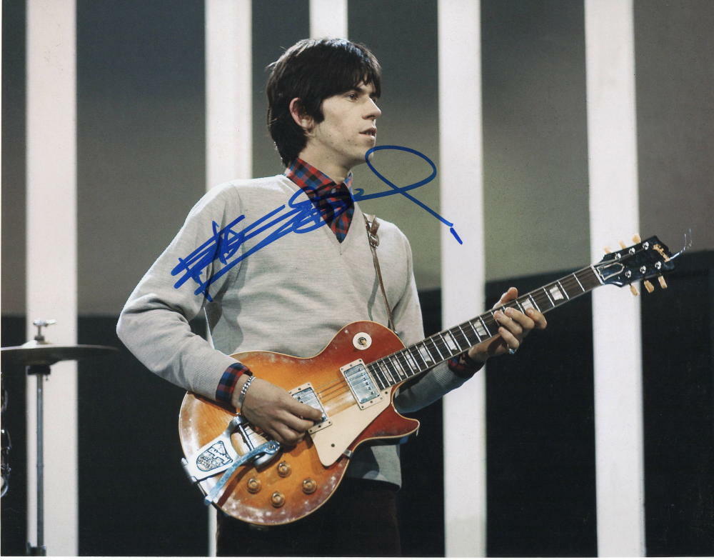 KEITH RICHARDS SIGNED AUTOGRAPHED 11x14 Photo Poster painting THE ROLLING STONES GUITAR, YOUNG 5