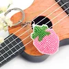 Bead Embroidery - Pink Strawberry Beaded Counted Cross Stitch Ornament Kit for Adults Beginners