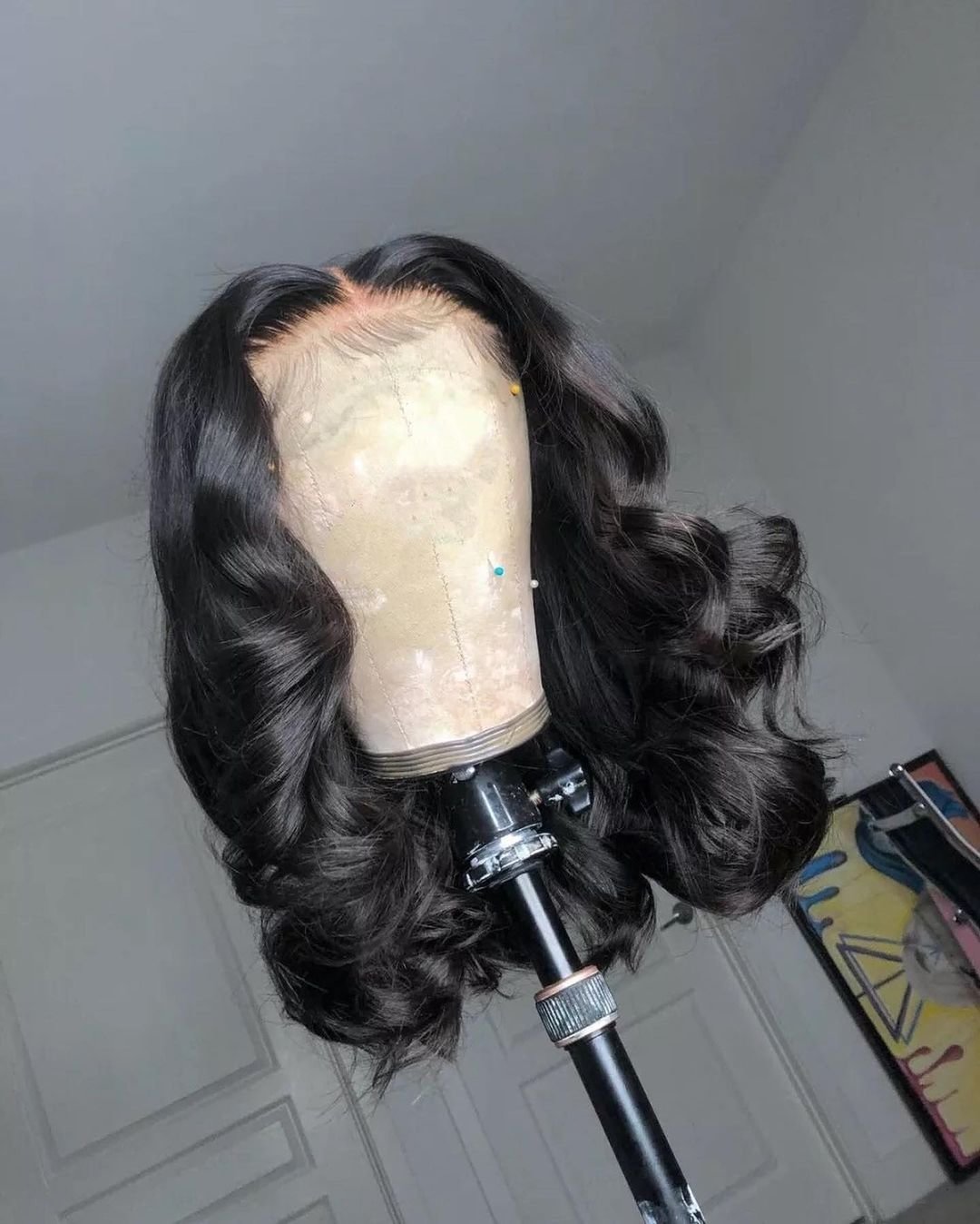 Body Wave Bob Wig 13x4 Transparent Lace Frontal Wig Brazilian Human Hair Wigs Glueless Virgin Hair 5x5 Closure Wig 180% Density US Mall Lifes