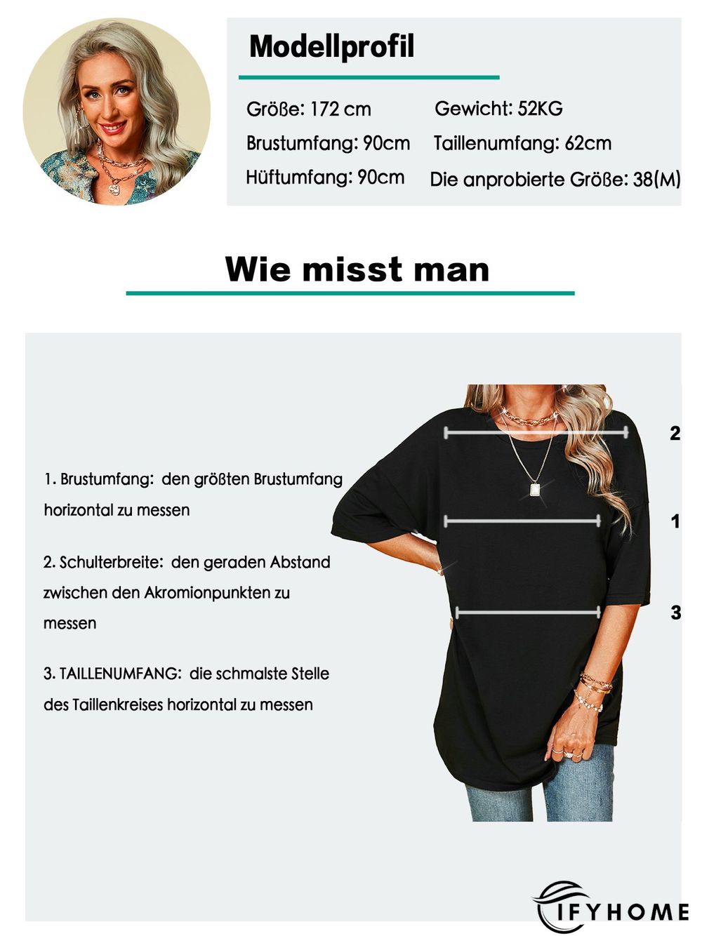 Short Sleeve Casual Tunic T-Shirt | IFYHOME