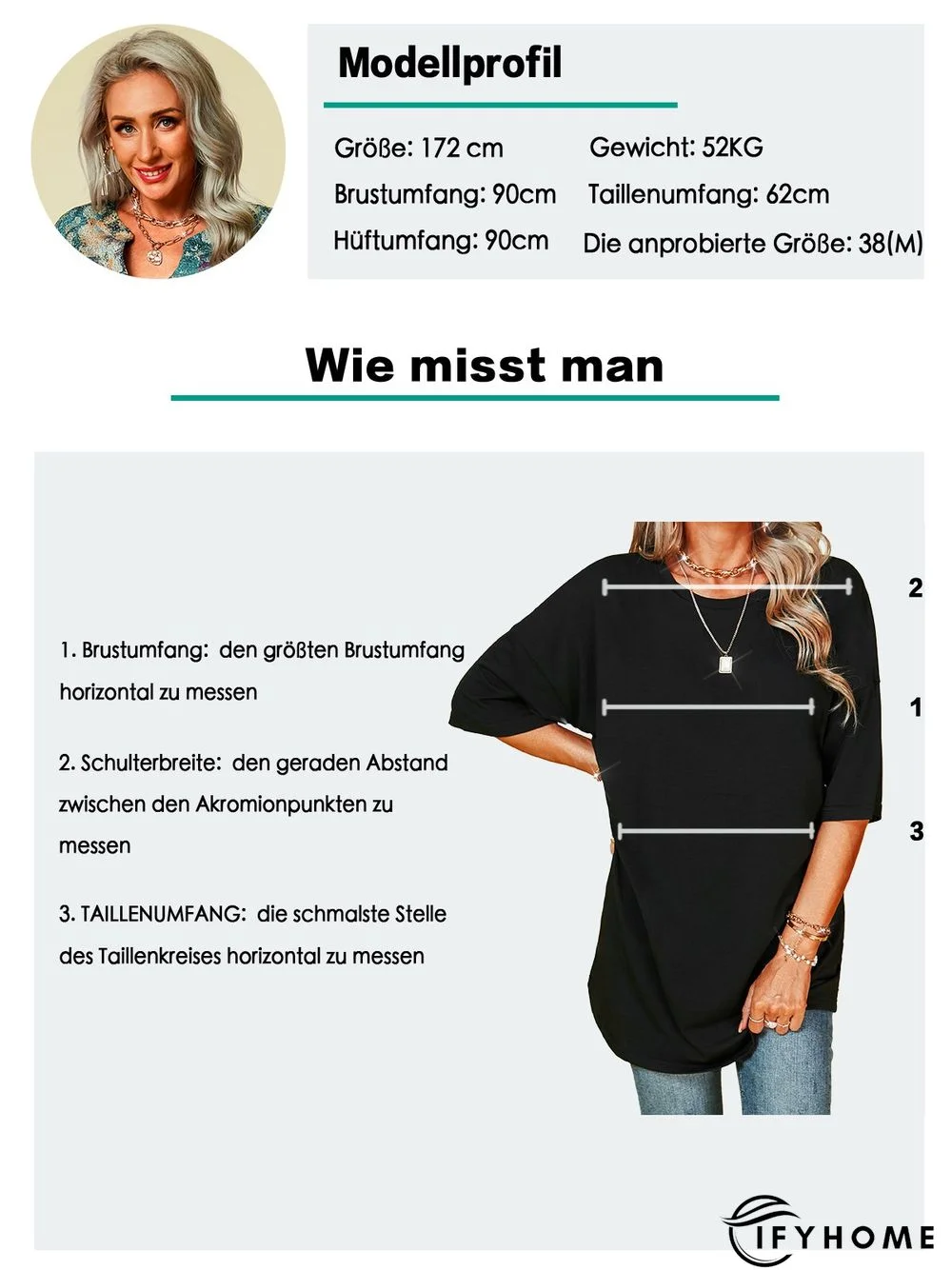 Short Sleeve Casual Tunic T-Shirt | IFYHOME