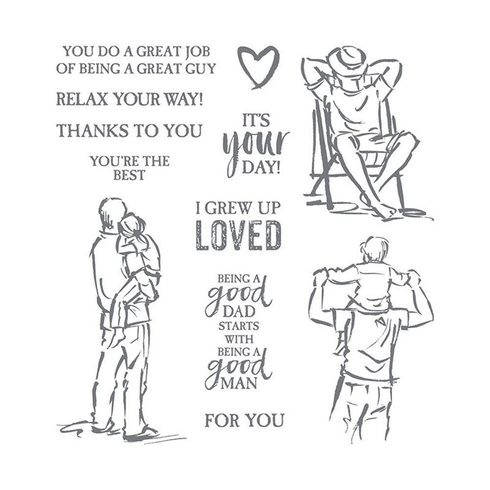 

Father and Son Love - Paper Craft Cutting Dies, 501 Original