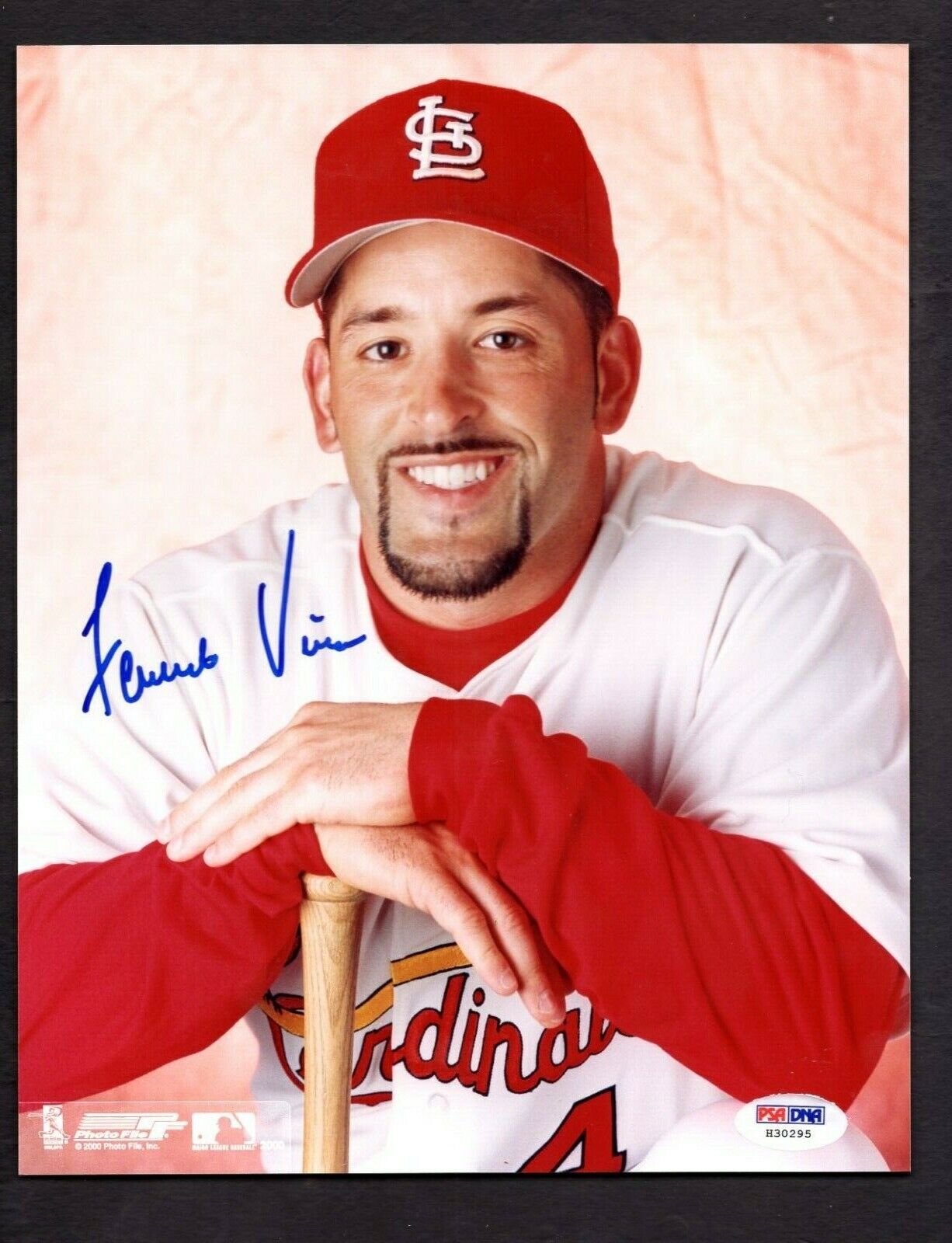 Fernando Vina Signed 8 x 10 Photo Poster painting PSA/DNA St. Louis Cardinals SHIPPING IS