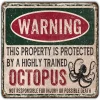 Warning - Vintage Metal Signs(12*16Inch) - Warning