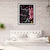 Diamond Painting -DIY Round Drill English Words