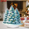 2D Flat Christmas Tree Print DIY 5D DIY Diamond Art Ornaments for Home Decor