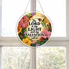 Diamond Painting Acrylic Single-Sided Drill Hummingbird Bible Verse Sign Pendant for Home Decor