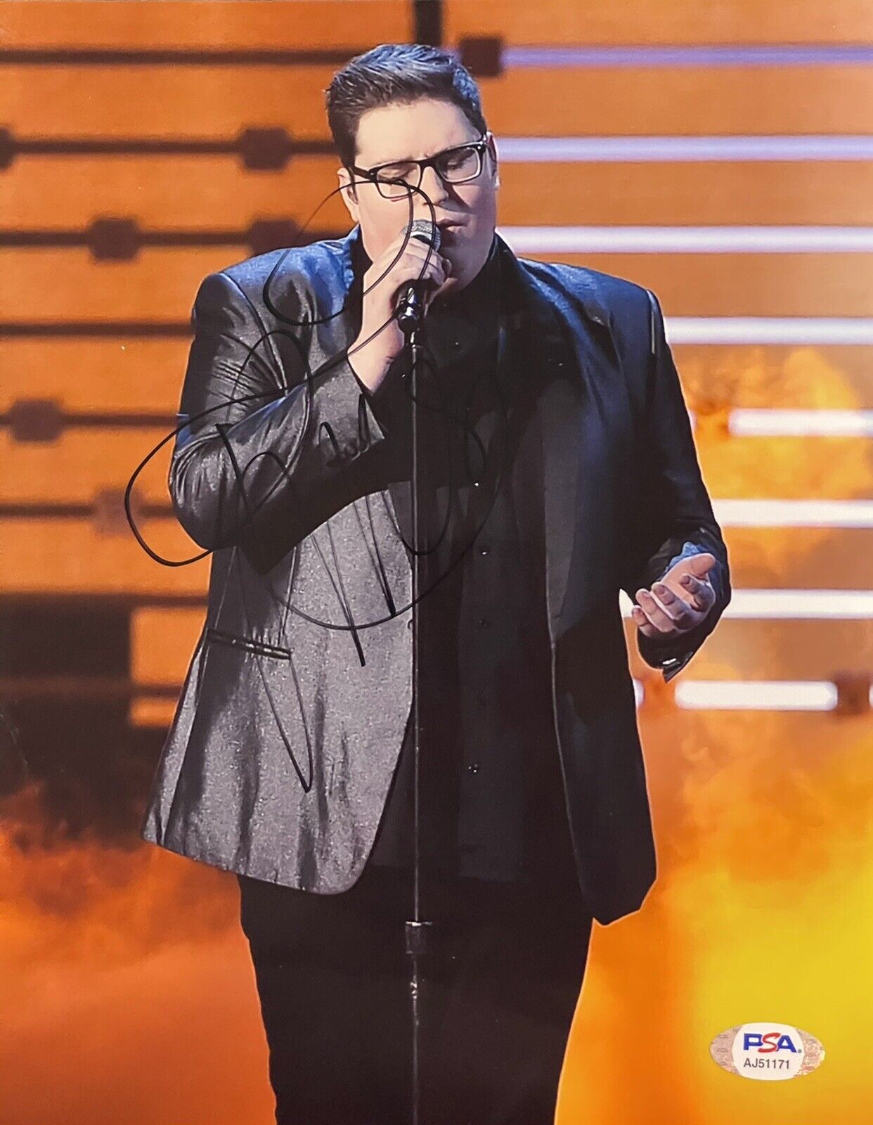 Jordan Smith Signed Autographed The Voice 8x10 Photo Poster painting PSA/DNA