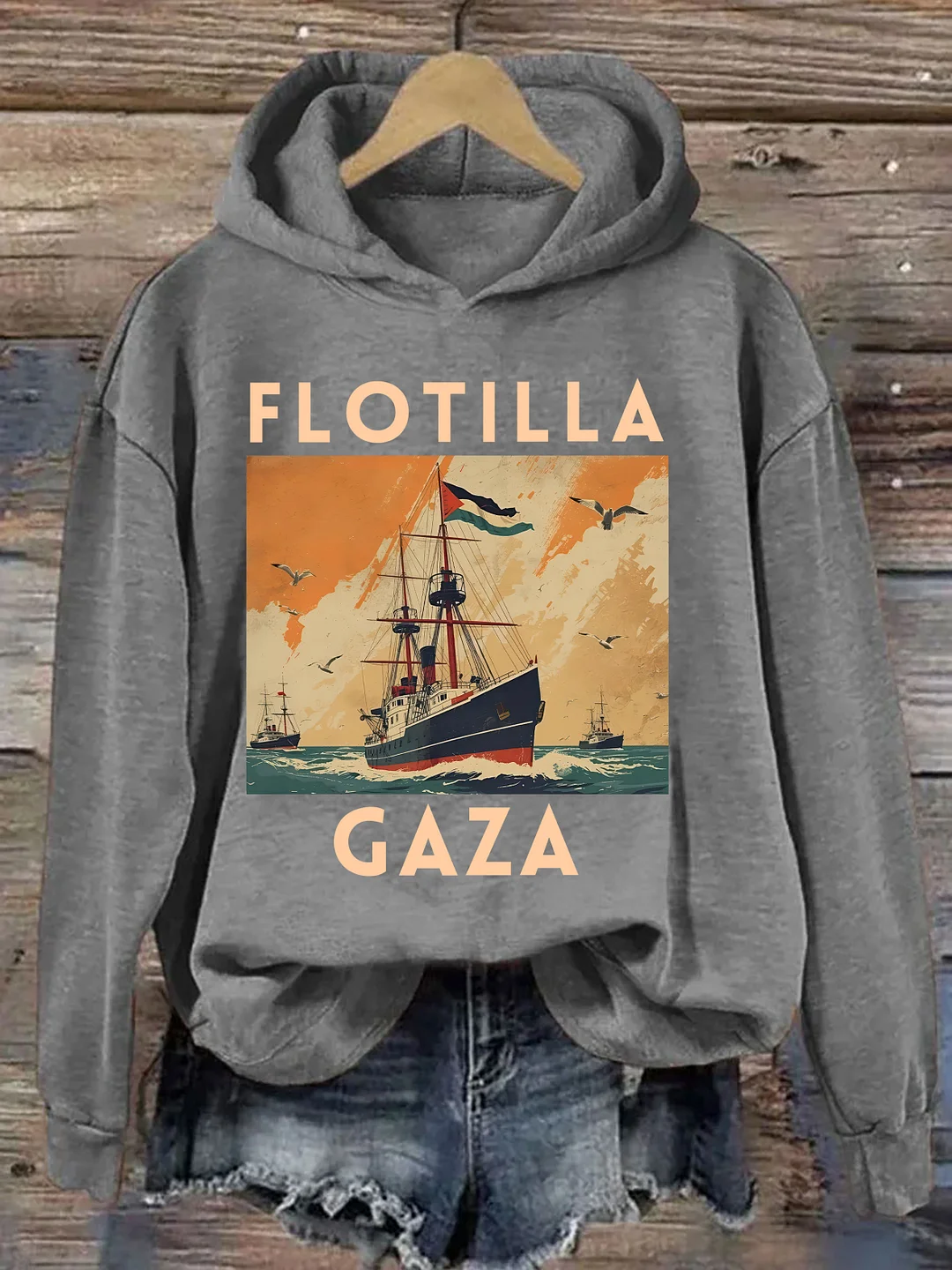 Flotilla Gaza Hoodie