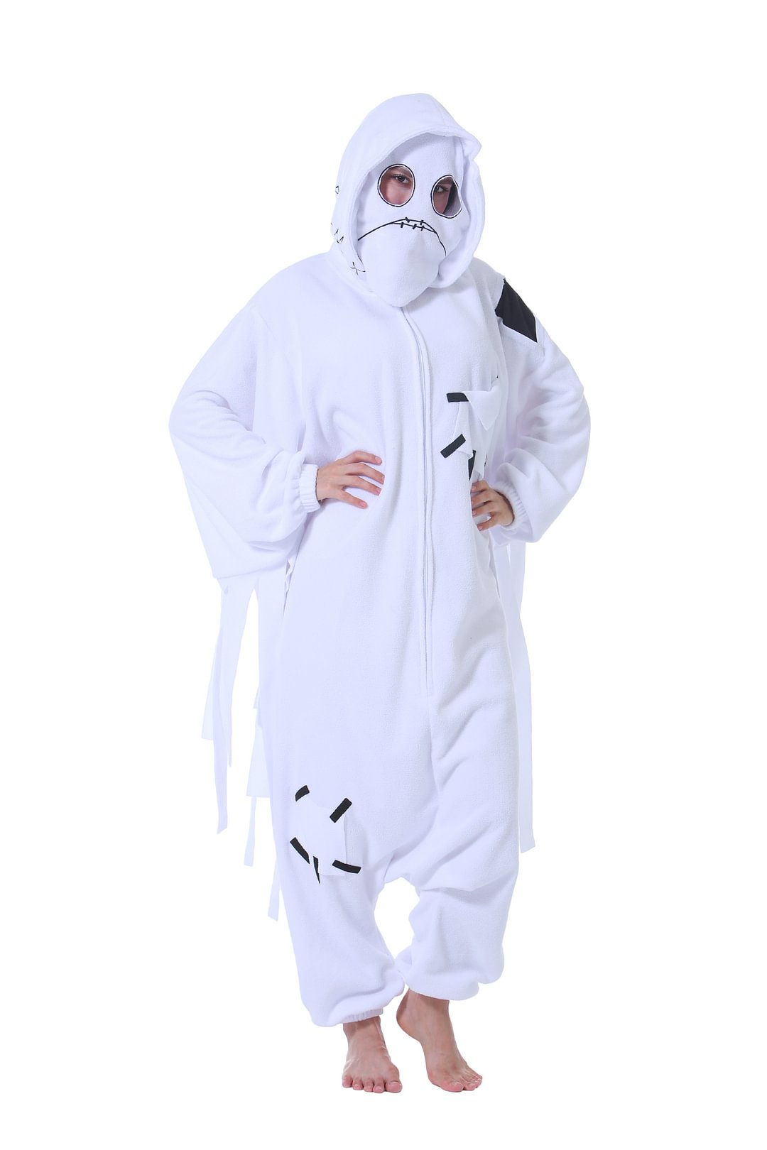 Ghost Kigurumi animal onesie costumes for adult