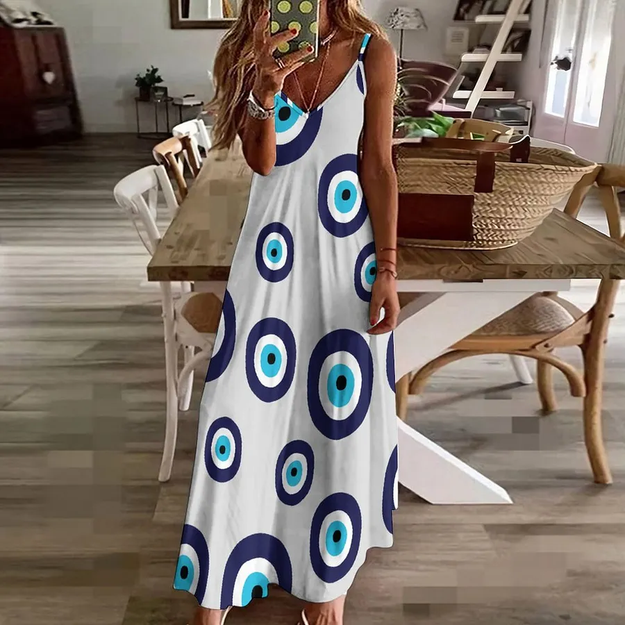 brown flowy dress with sleeves Petal and Pup Women's Neveah Long Sleeve Maxi Dress main image 0