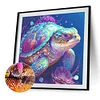 Diamond Painting -DIY Round Partial AB Drill Sea Turtles(45x45cm)