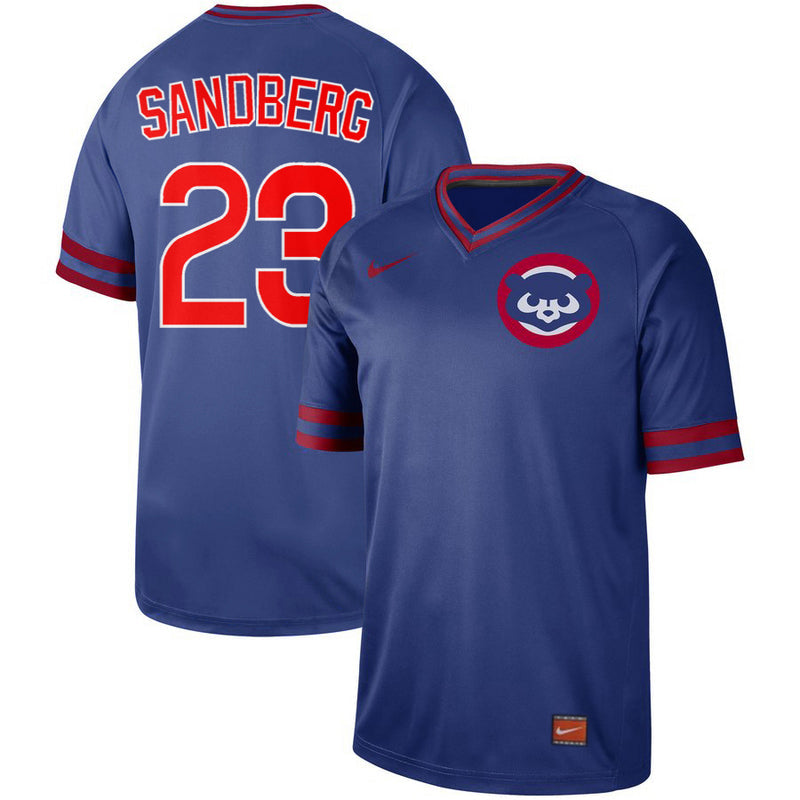 Men's Chicago Cubs Jason Heyward #22 Blue Replica Player Jersey mysite