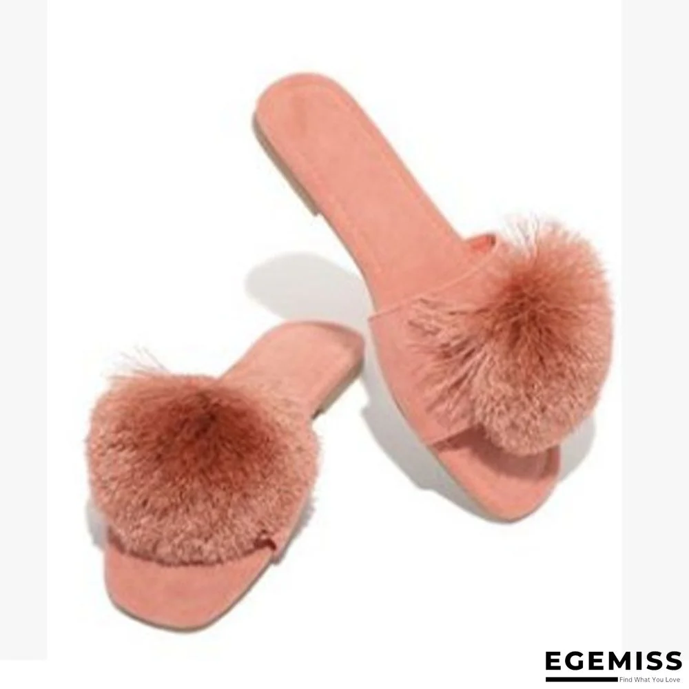 Pink Casual Round Out Door Shoes | EGEMISS