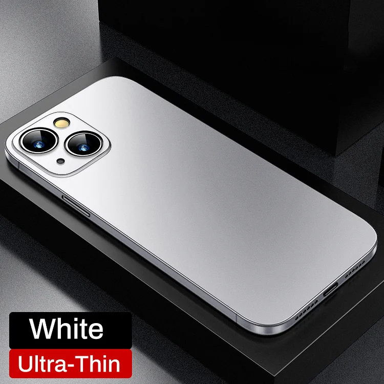 Matte Translucent Soft Clear Cover For iPhone