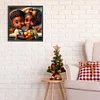 >SALE<5D DIY Full Round Drill Diamond Painting Black Girl Kit Home Decoration 30x30cm