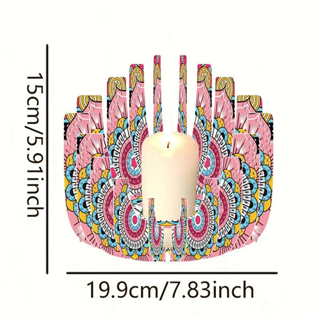DIY Diamond Art Painting Kits of Candle Holder for Aromatherapy & Home Decor