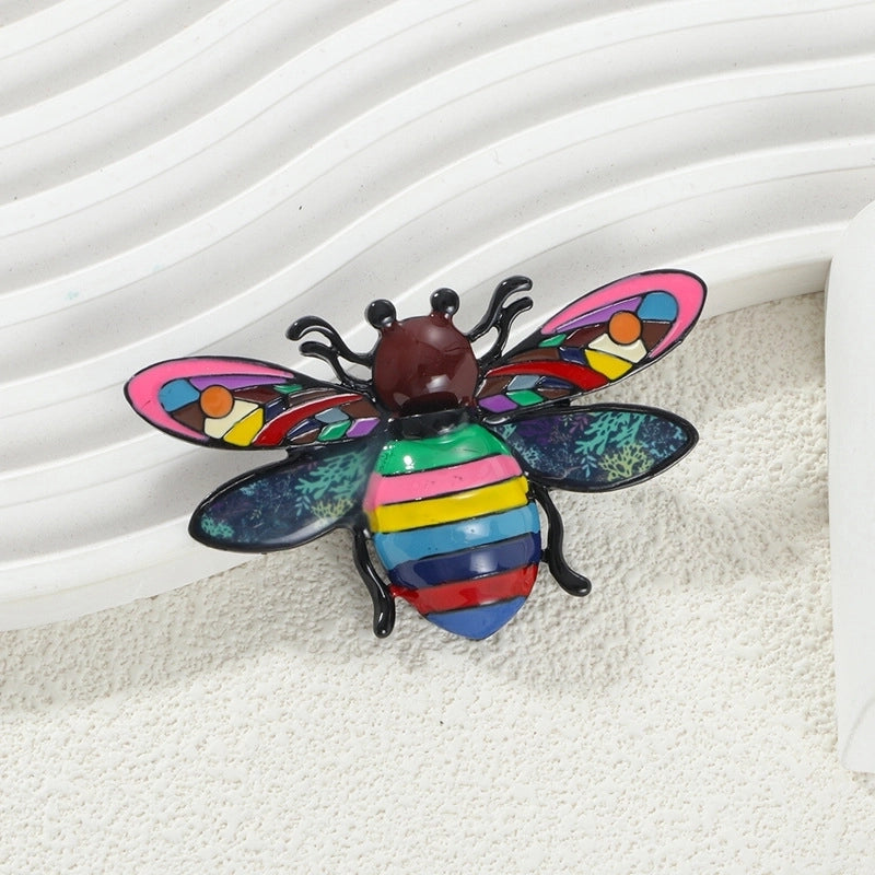 Cute Pin Cartoon Cat Alloy Enamel Unisex Brooches