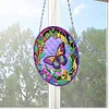 DIY Suncatcher Animal Flower Colorful Diamond Drawing Hanging Ornament (Butterfly)