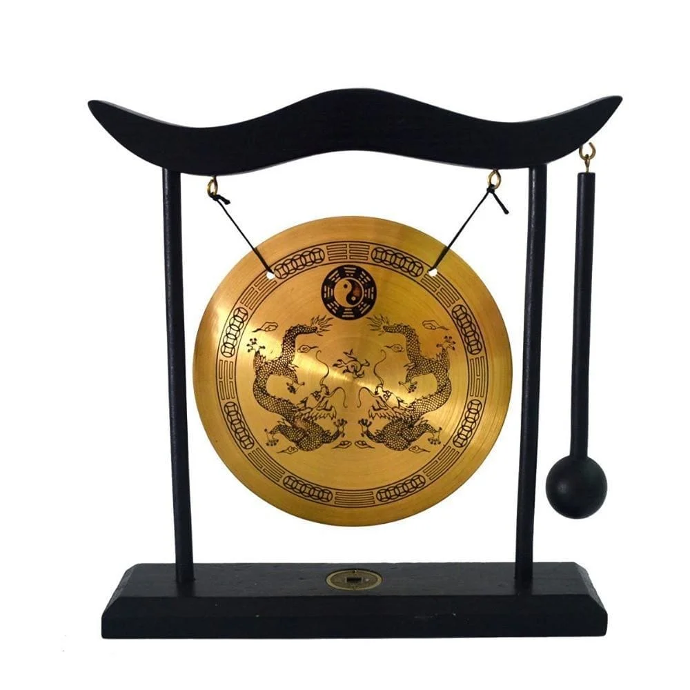 Feng Shui Brass Gong