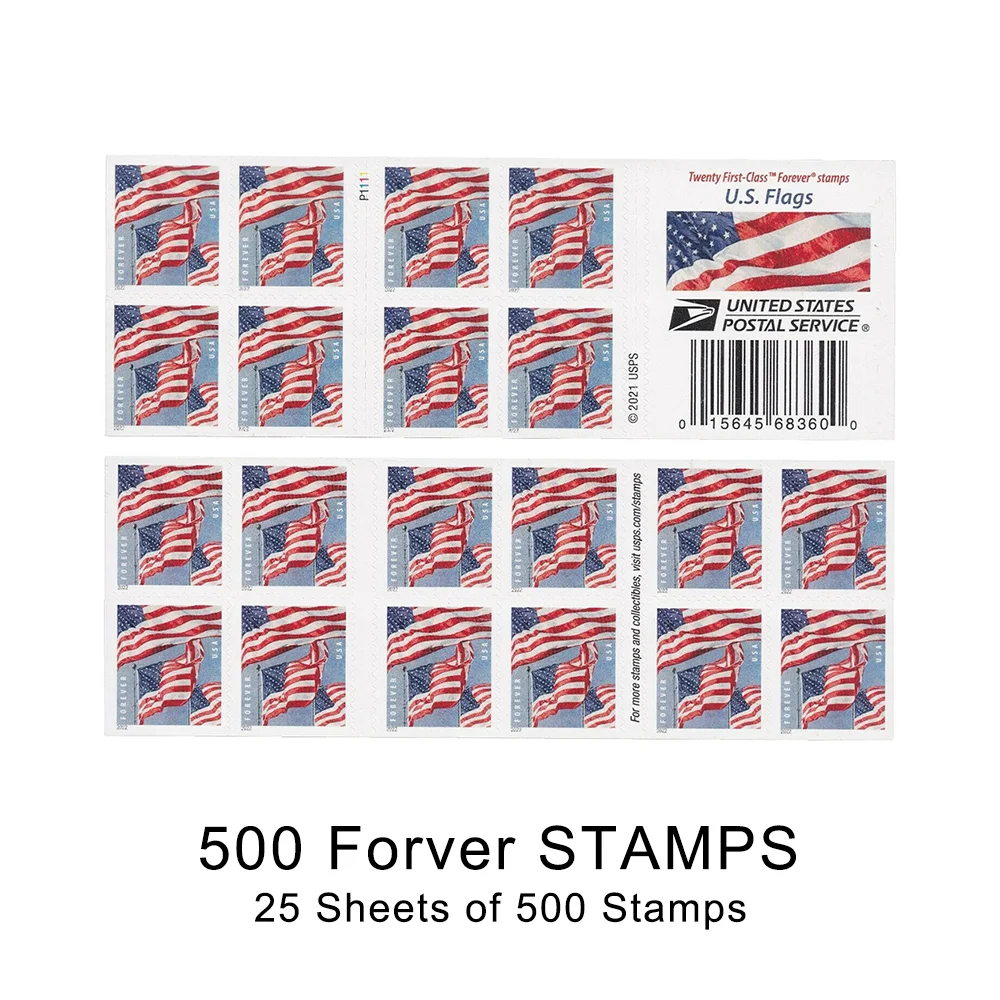 🎁【US Free Shipping】500PCS- Flags 2022