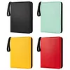 Embroidery Floss Organizer 50 Clear 9-Pocket Pages Waterproof Zip Trading Card Binder Holds 200+ Thread for Embroidery & Craft Supplies