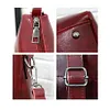 Ladies retro four-piece large-capacity Picture-mother bag, solid color handbag, one-shoulder diagonal bag
