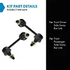 TRQ Front Sway Bar Stabilizer Link Set Compatible with 2000-2001 INFINITI I30 2002-2004 I35 1999-2003 Nissan Maxima