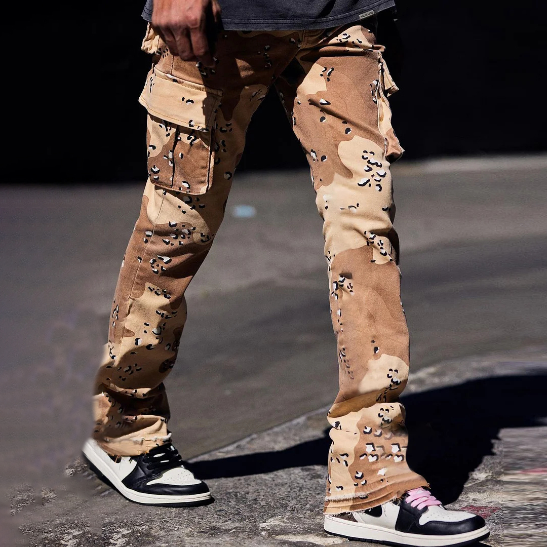 Loveciss®/ Casual Personality Street Style Men's Camouflage Printed Trousers