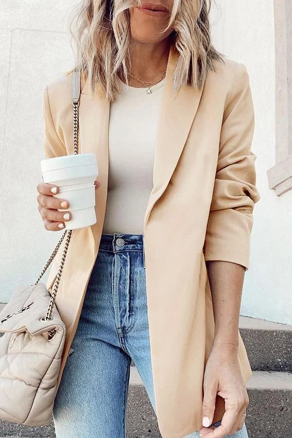 Plain Simple Commuter Blazer