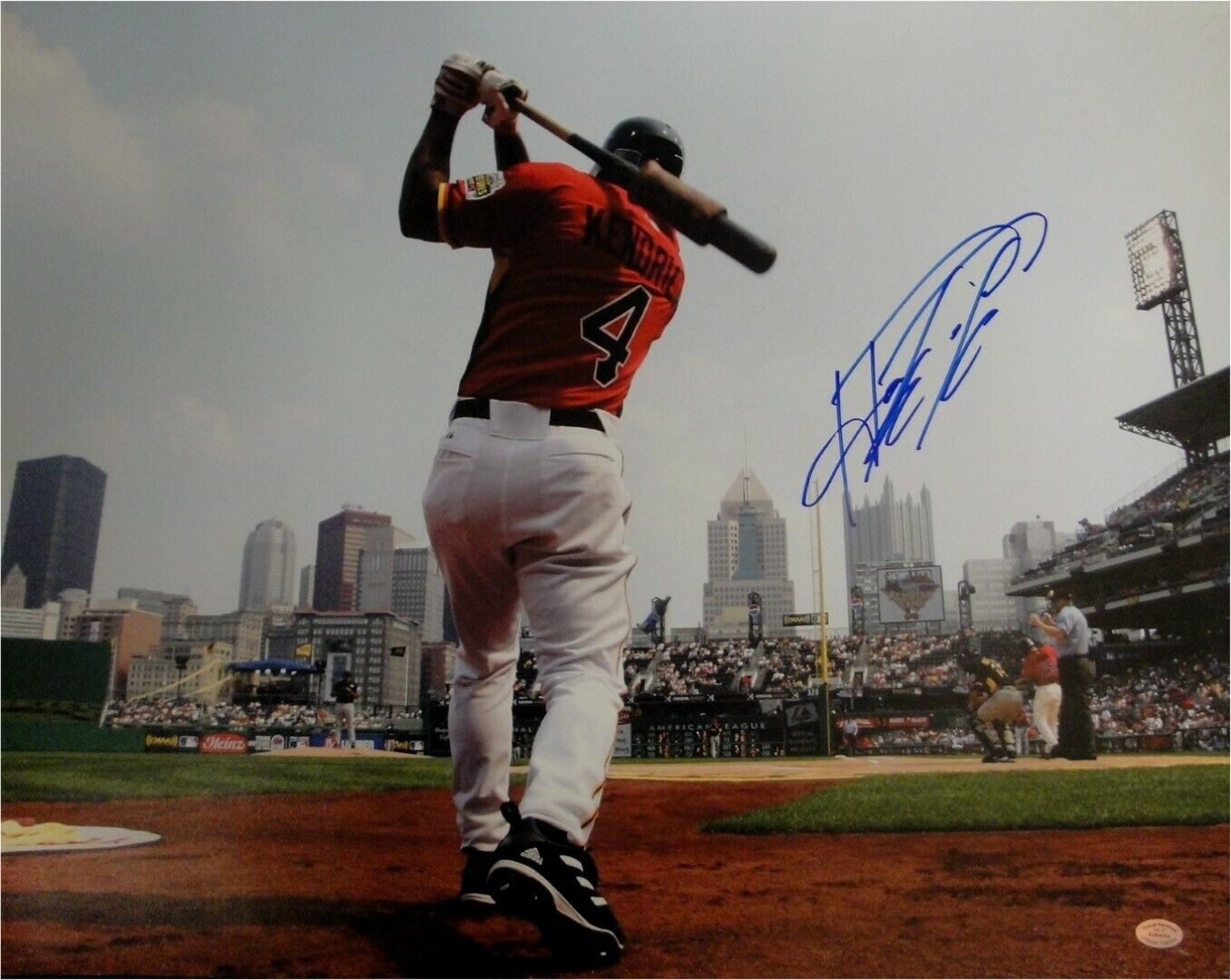 Howie Kendrick Signed Autographed 16x20 Photo Poster painting Los Angeles Dodgers All-Star Game