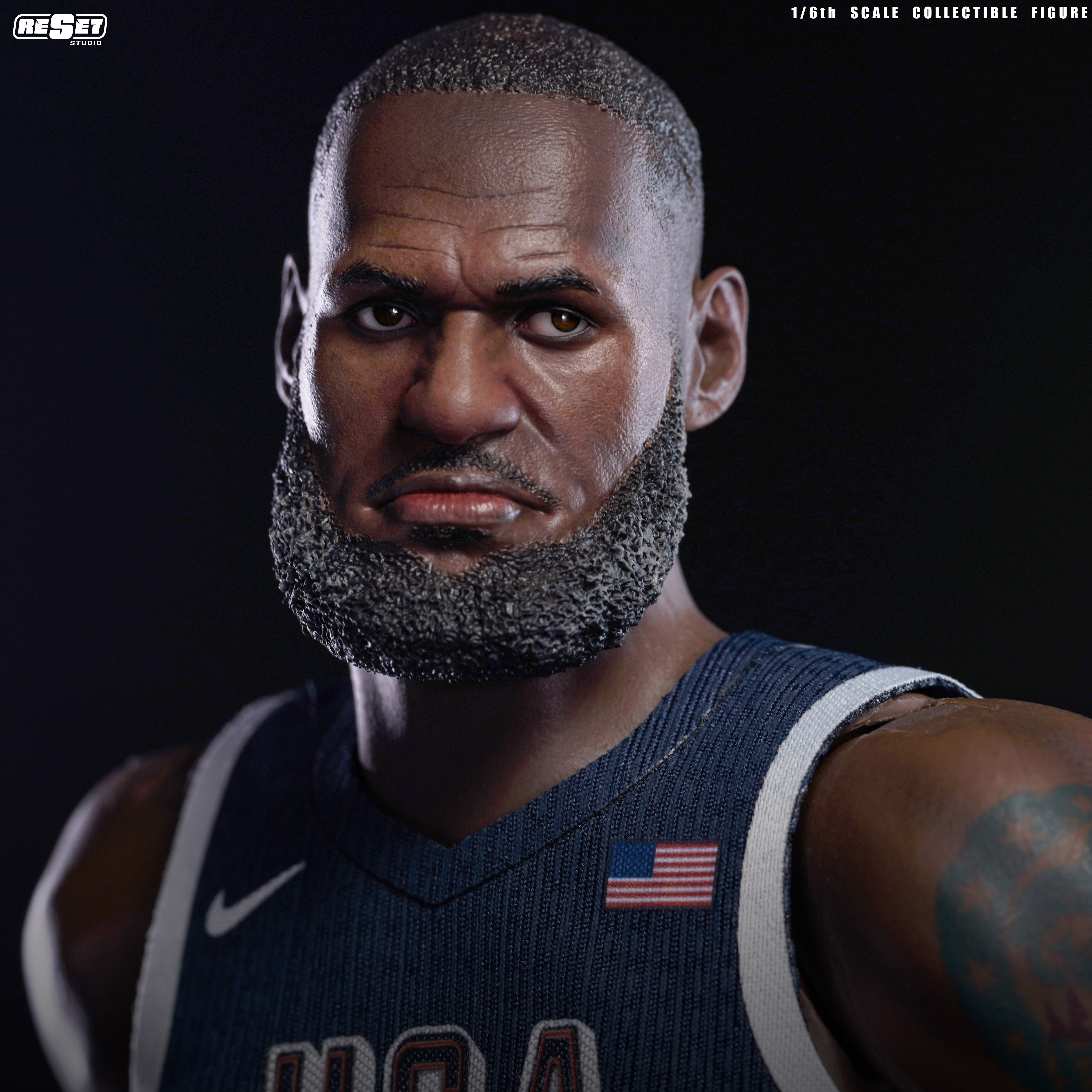 Reset Studio - Team USA Olympics James 1/6 Collectible Action Figure -