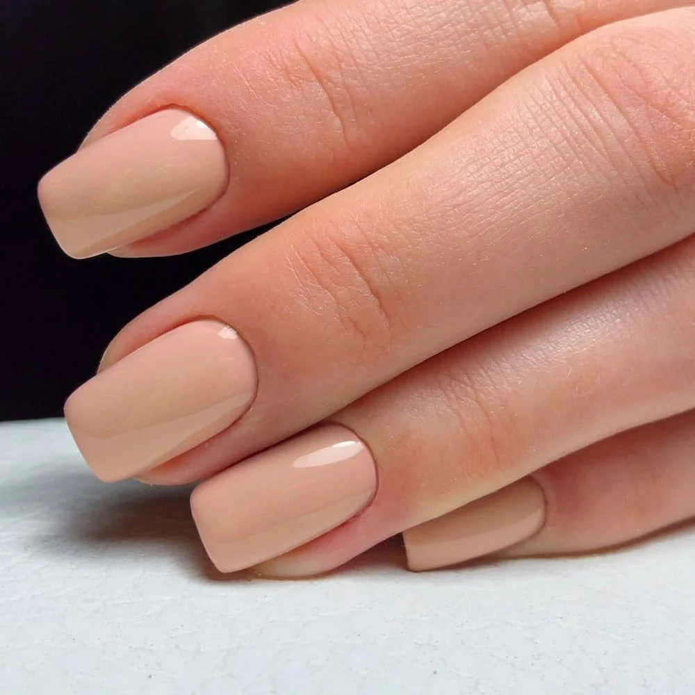 24Pcs Shiny Dark Brown Press On Fake Nails Long Flat Artificial False Nails For Design DIY Full Cover Tips Manicure Tool-Nail Inspo