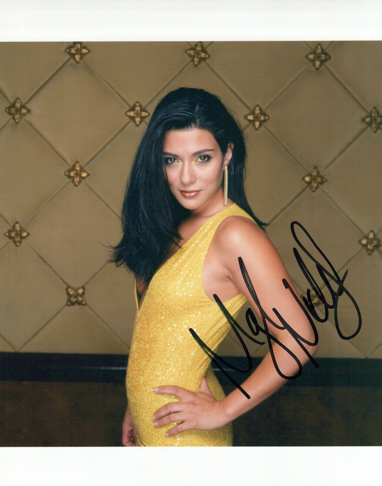 Marisol Nichols glamour shot autographed Photo Poster painting signed 8x10 #10