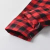 Kids Baby Boy Girl Pajamas Autumn Spring Plaid Sleepwear