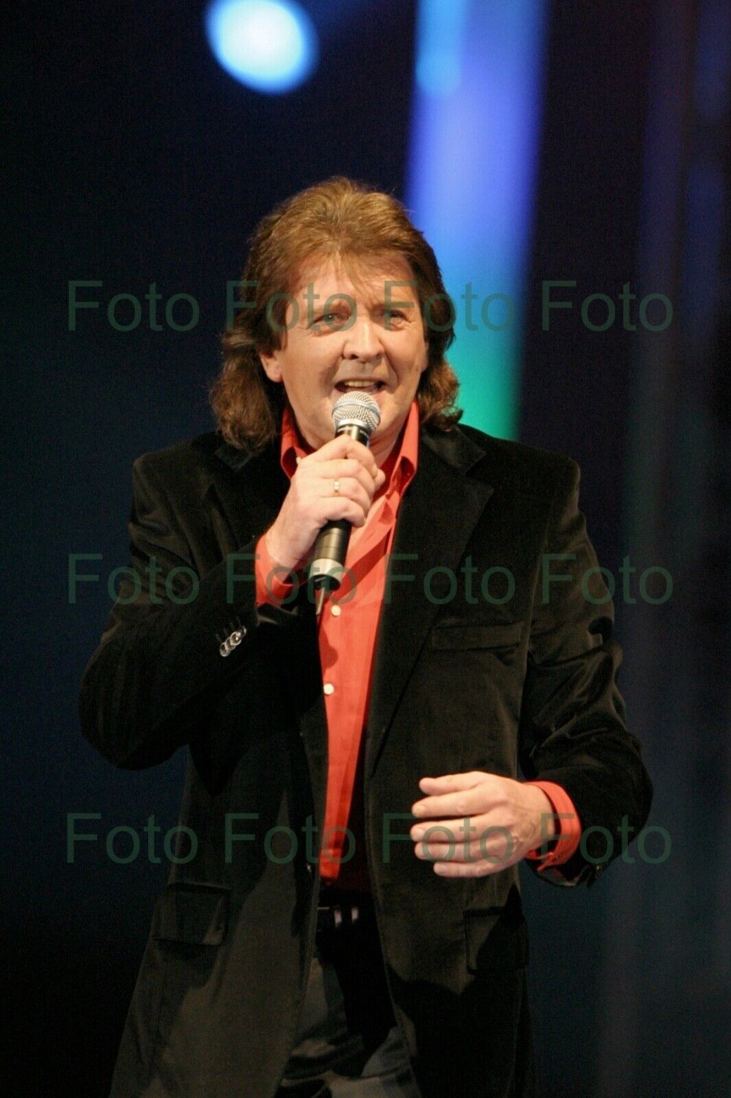 Bernd Clüver Schlager Musik Foto 20 x 30 cm ohne Autogramm (Be-1