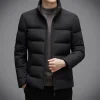 Men's stand collar casual down jacket