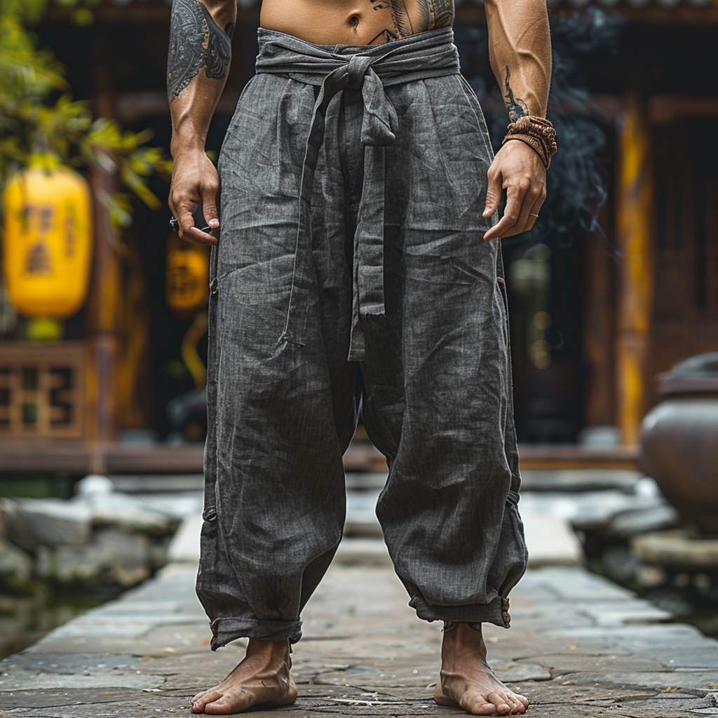 Men's Linen Pants-inspireuse